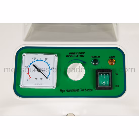 Mobile Portable High Vacuum Flow Phlegm Surgical Suction Pump Unit