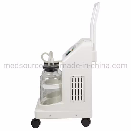 Mobile Portable High Vacuum Flow Phlegm Surgical Suction Pump Unit
